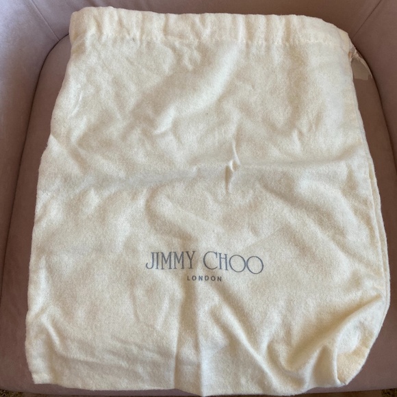 Jimmy Choo Nude Patent Leather Heels - Picture 12 of 15